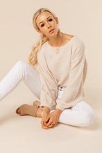 Load image into Gallery viewer, Bare Necessity Cropped Sweater