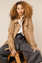 Load image into Gallery viewer, Annabelle Trench Coat in Tan
